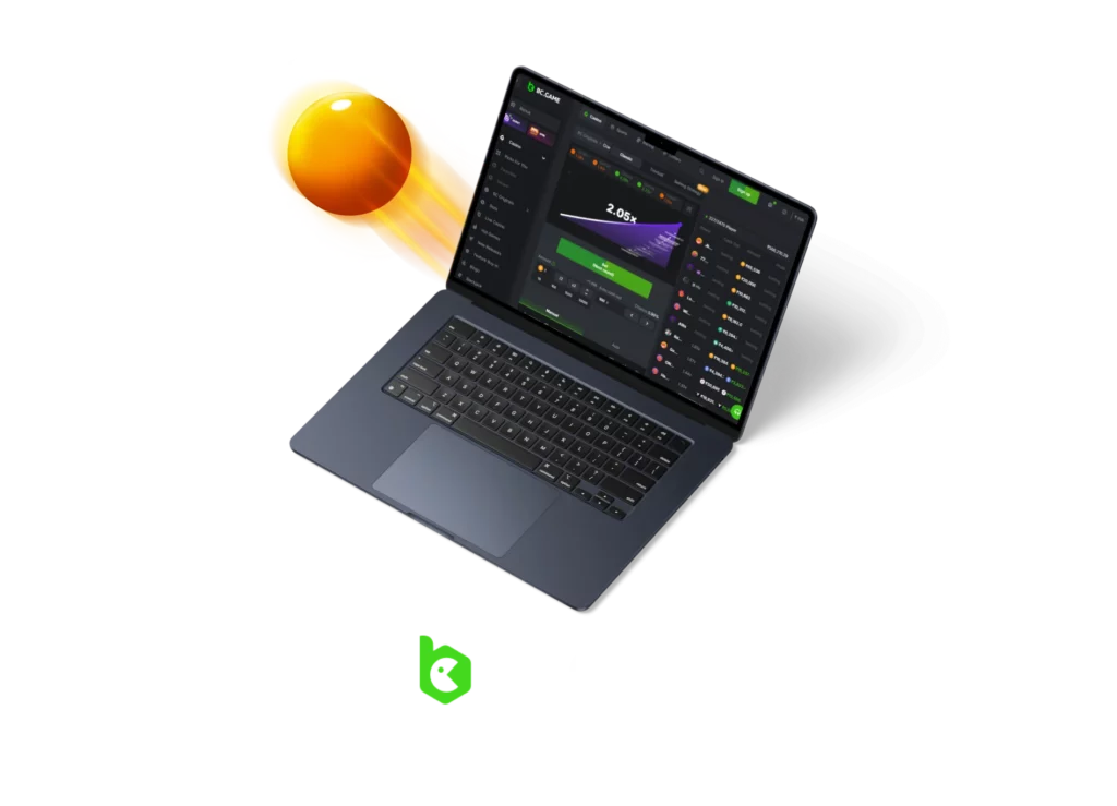 What is a crash game on the BC Game casino website.