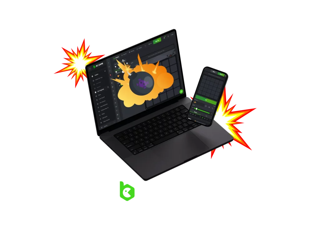Open the right cells and enjoy the Mines game at BC Game.